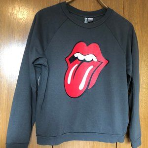 H&M Rolling Stones Sweatshirt, size M